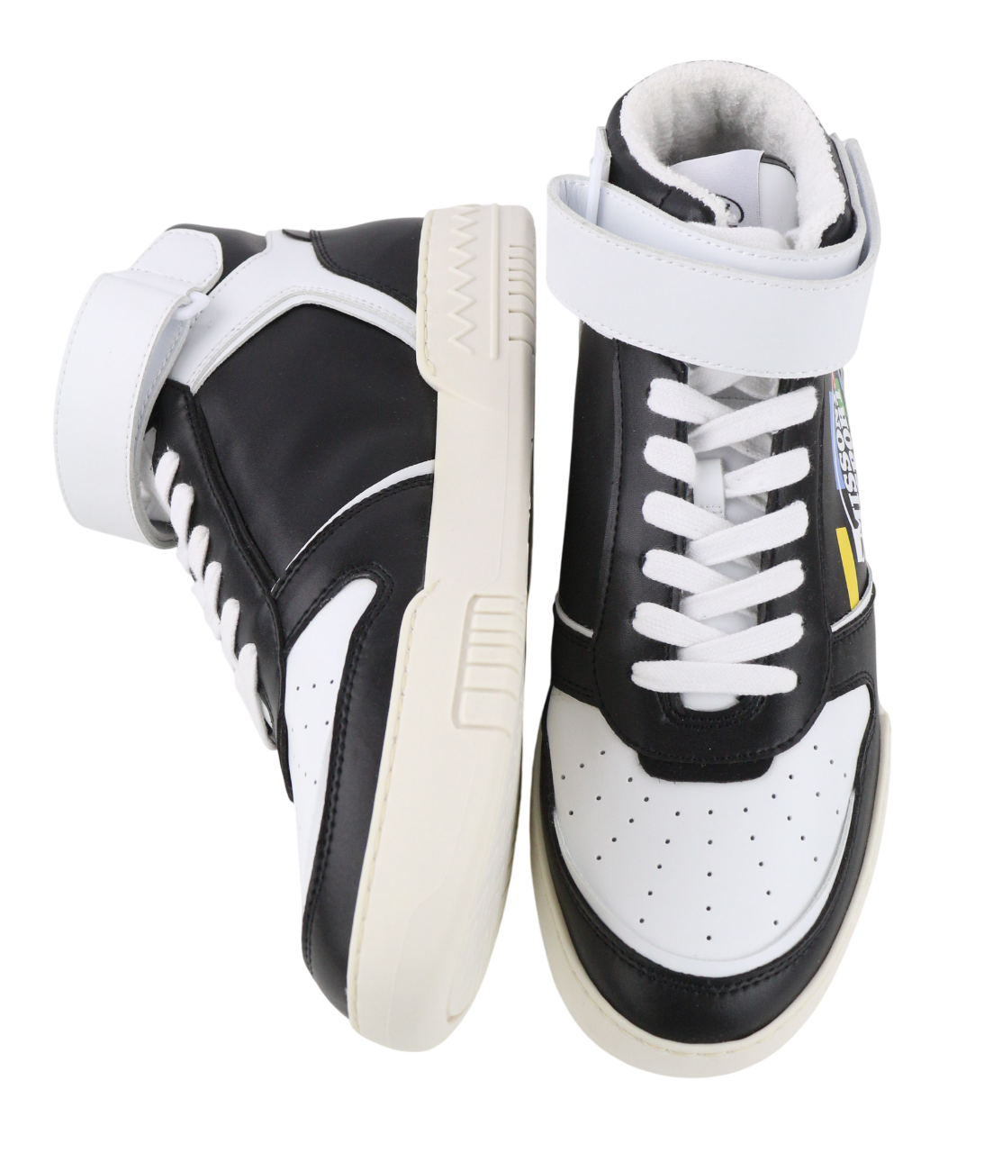 ACBC X MISSONI SHMIBNH Unisex High Basket Sneakers EU41 Logo Closure