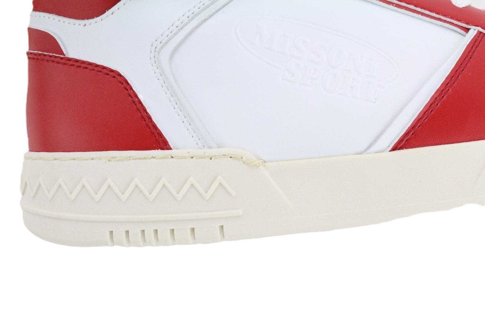 ACBC X MISSONI SHMIBNH Unisex High Basket Sneakers EU42 Logo Fabric Interior