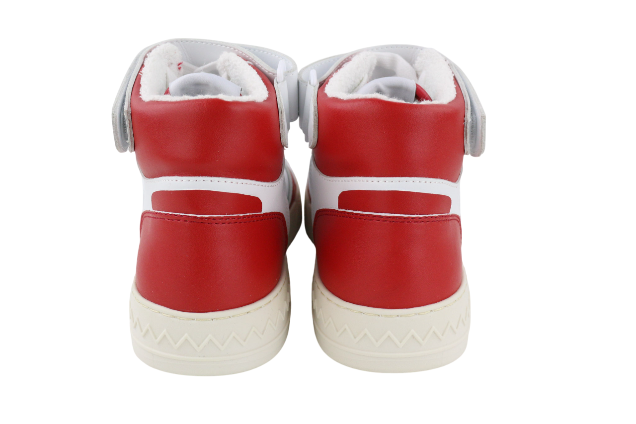 ACBC X MISSONI SHMIBNH Unisex High Basket Sneakers EU42 Logo Fabric Interior