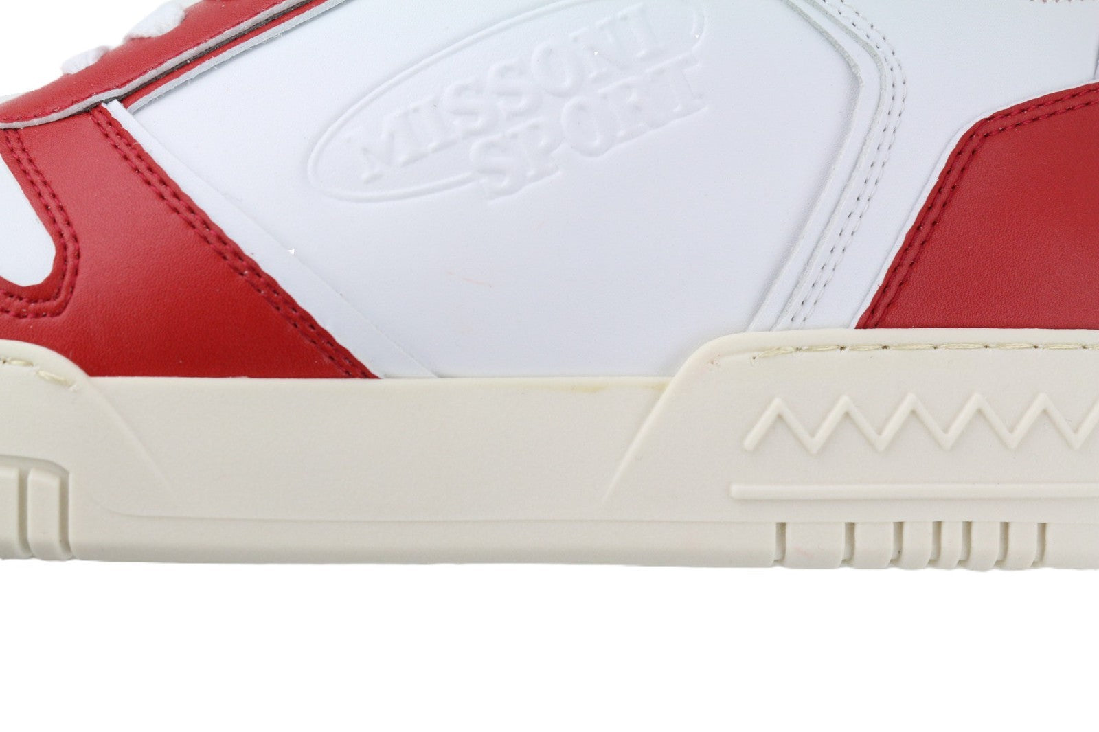 ACBC X MISSONI SHMIBNH Unisex High Basket Sneakers EU41 Logo Coated Fabric