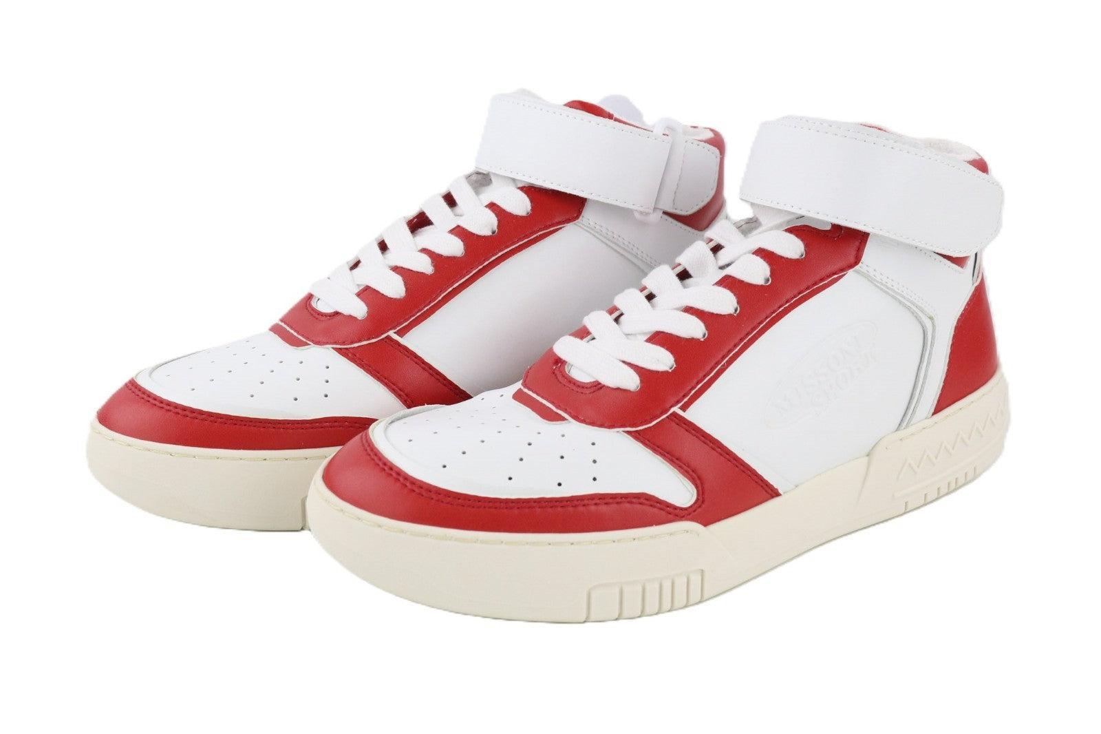 ACBC X MISSONI SHMIBNH Unisex High Basket Sneakers EU40 Flat Fabric Inner