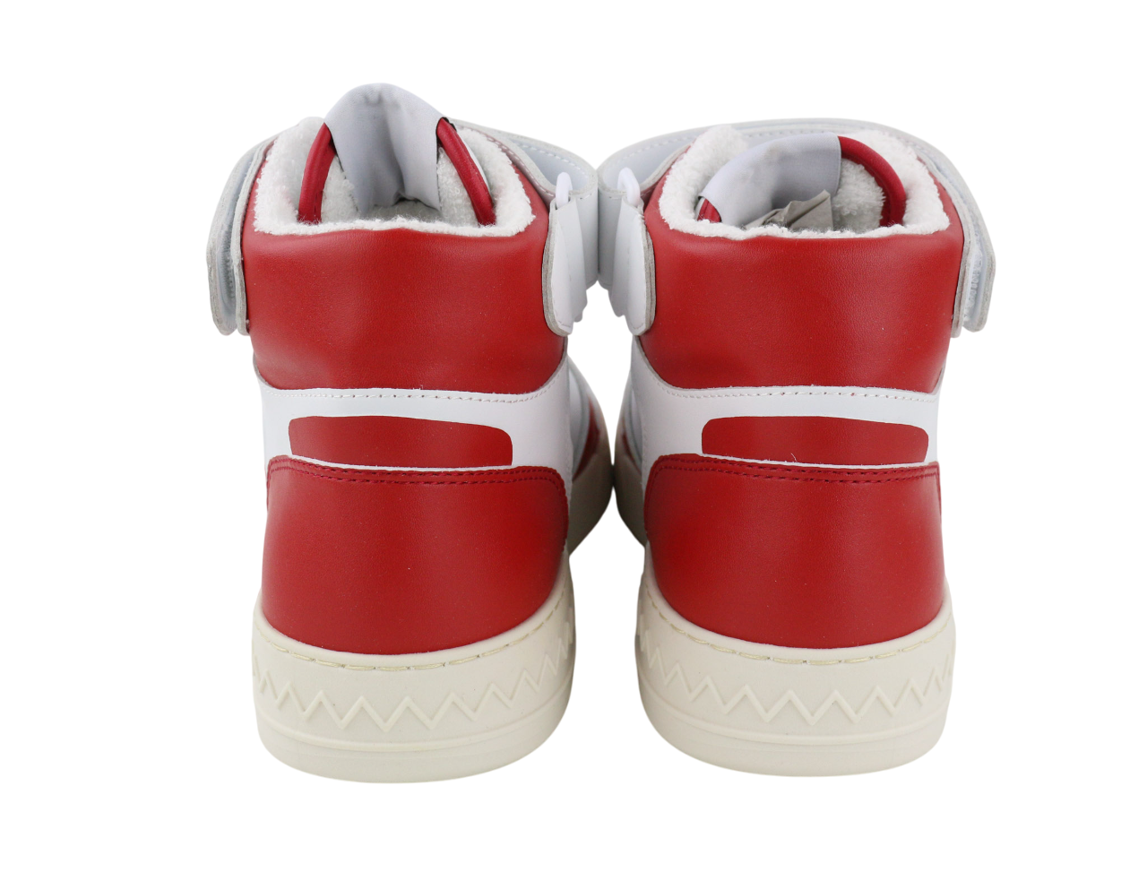 ACBC X MISSONI SHMIBNH Unisex High Basket Sneakers EU43 White Round Toeline