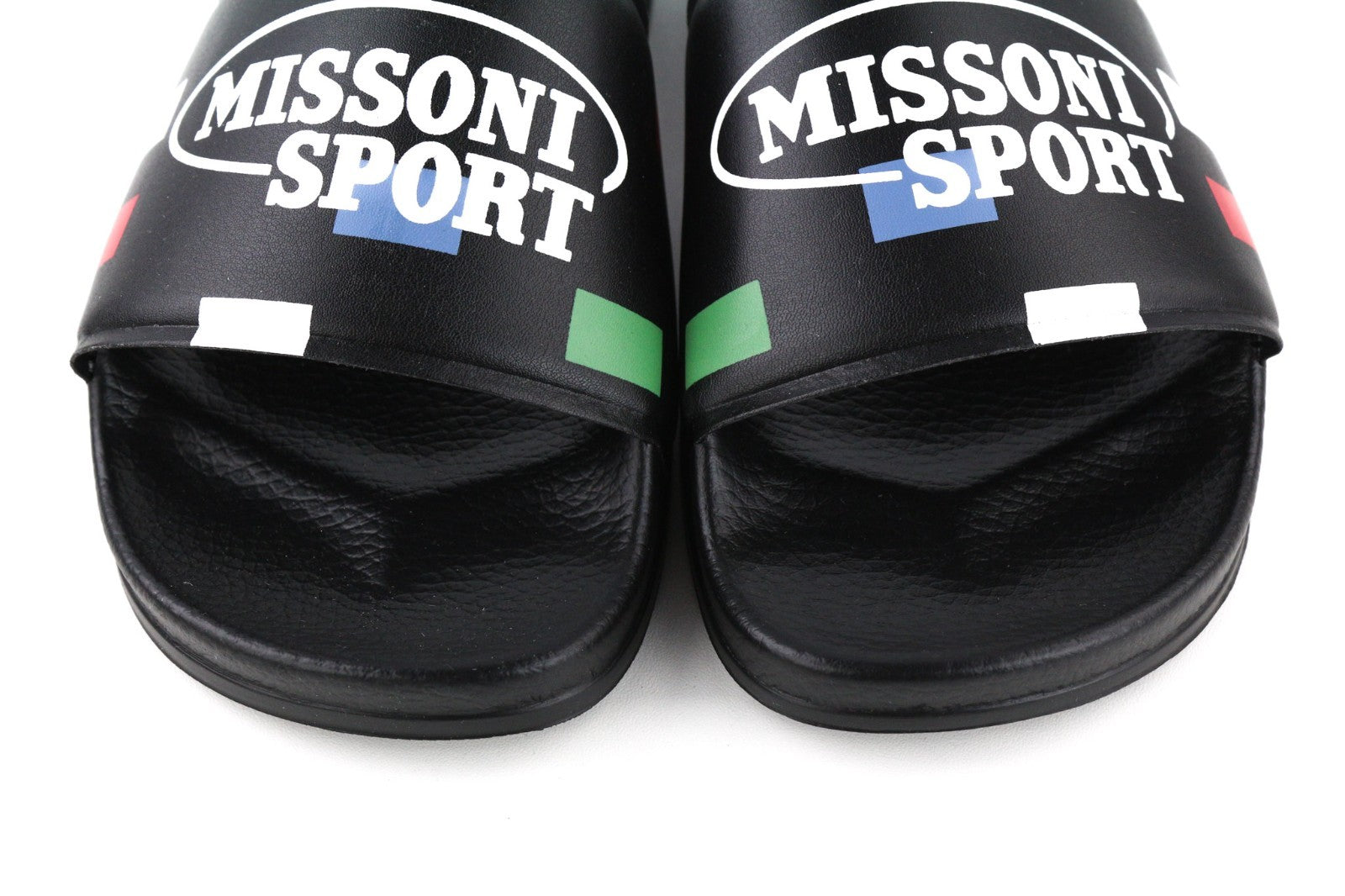 ACBC X MISSONI SHMISPSP Pixel Pool Slide Unisex Sandals EU39 Cleated Print Sole