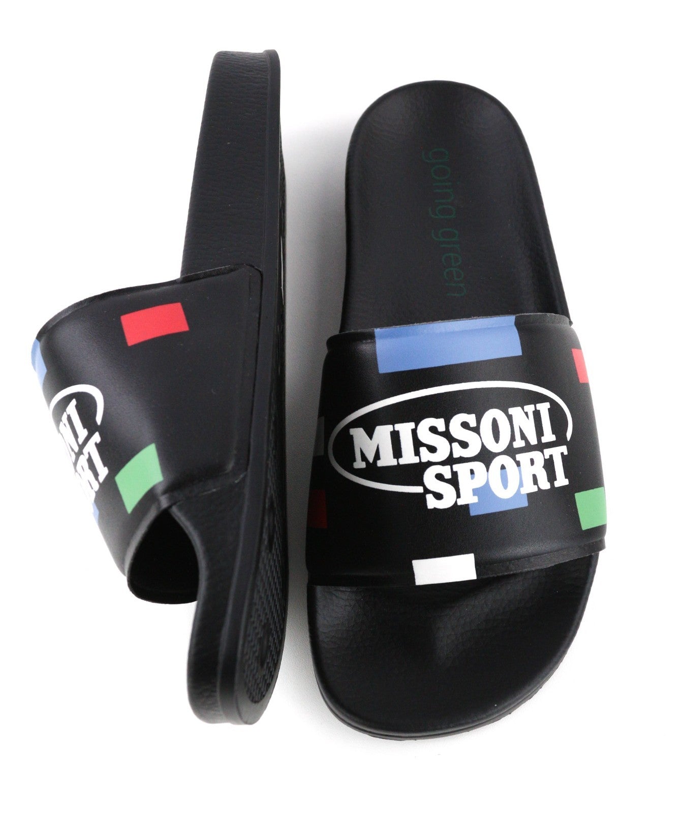 ACBC X MISSONI SHMISPSP Pixel Pool Slide Unisex Sandals EU40 Printed Large Fit