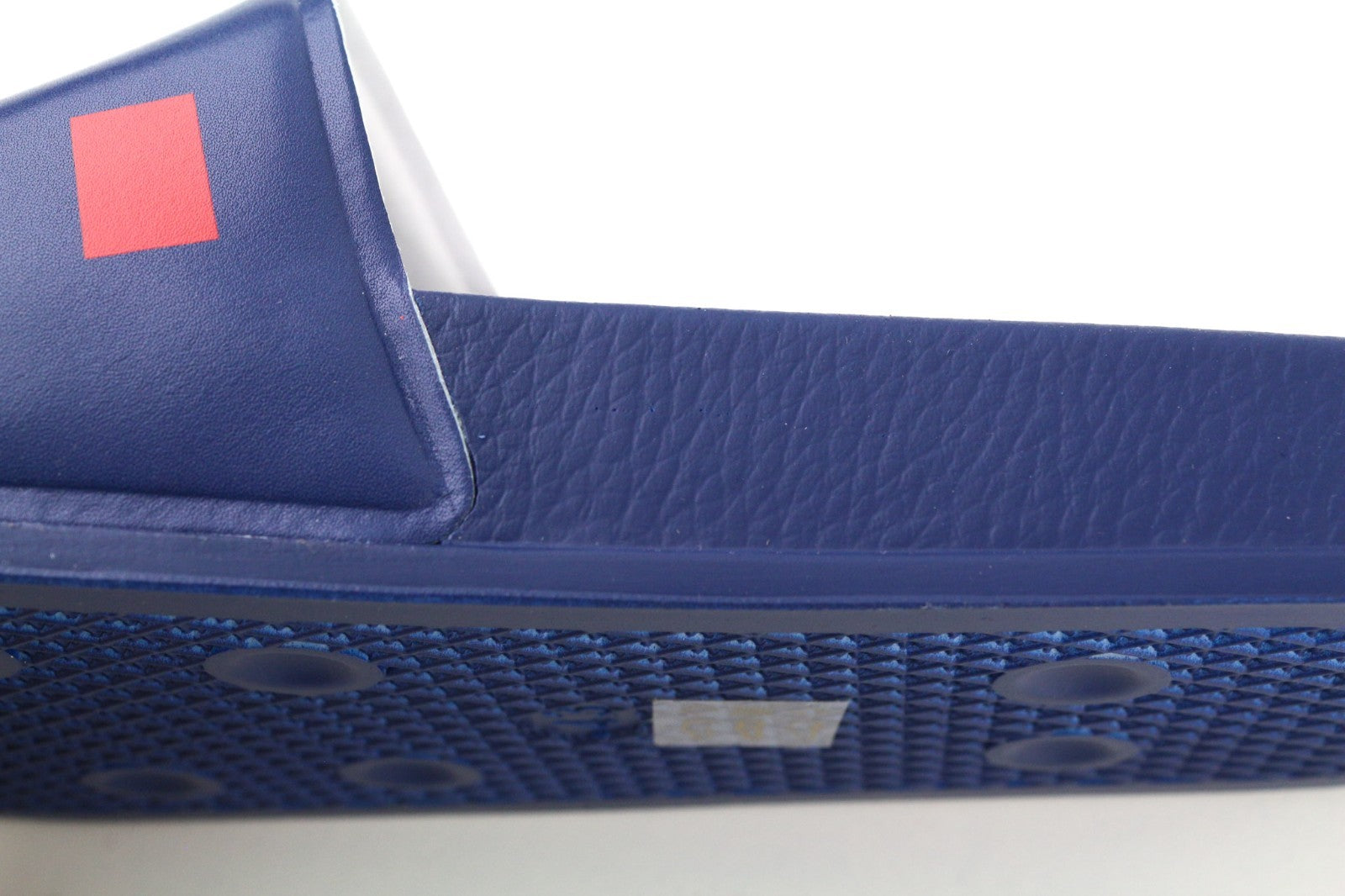 ACBC X MISSONI SHMISPSP Pixel Pool Slide Unisex Sandals EU43 Blue Rubber Sole