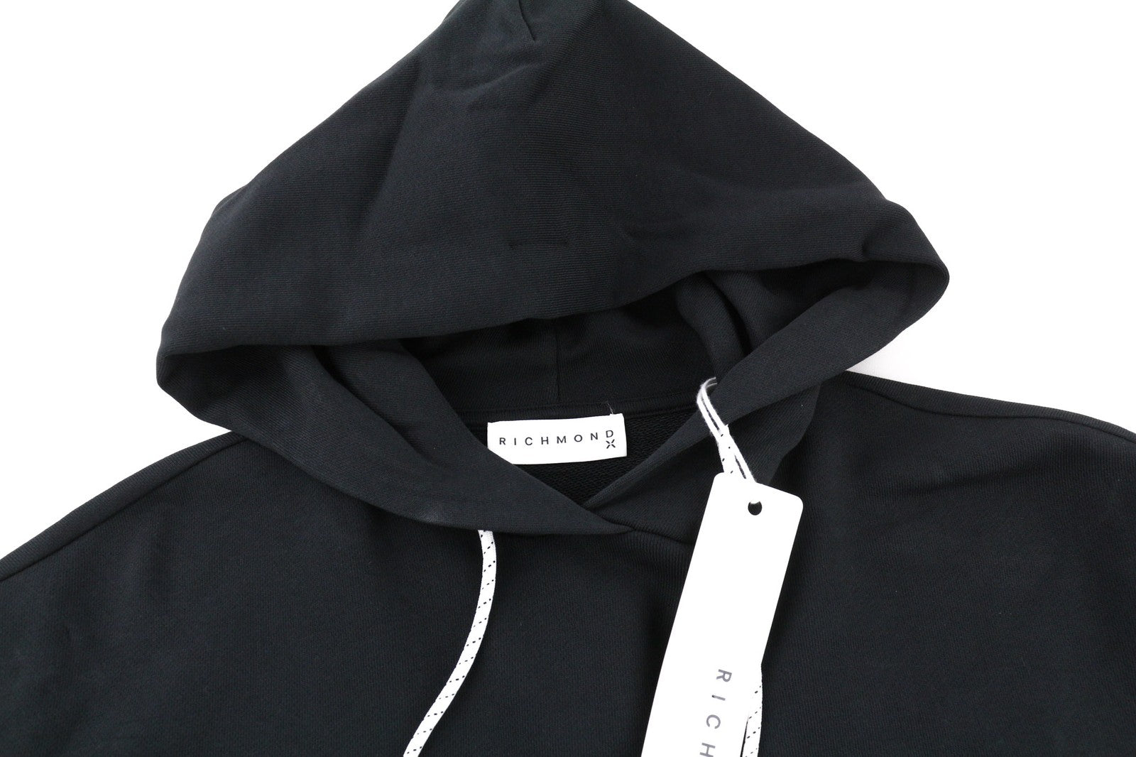 RICHMOND X Women's Sweatshirt S Hoodie Pullover Black Round Neck Long Sleeve