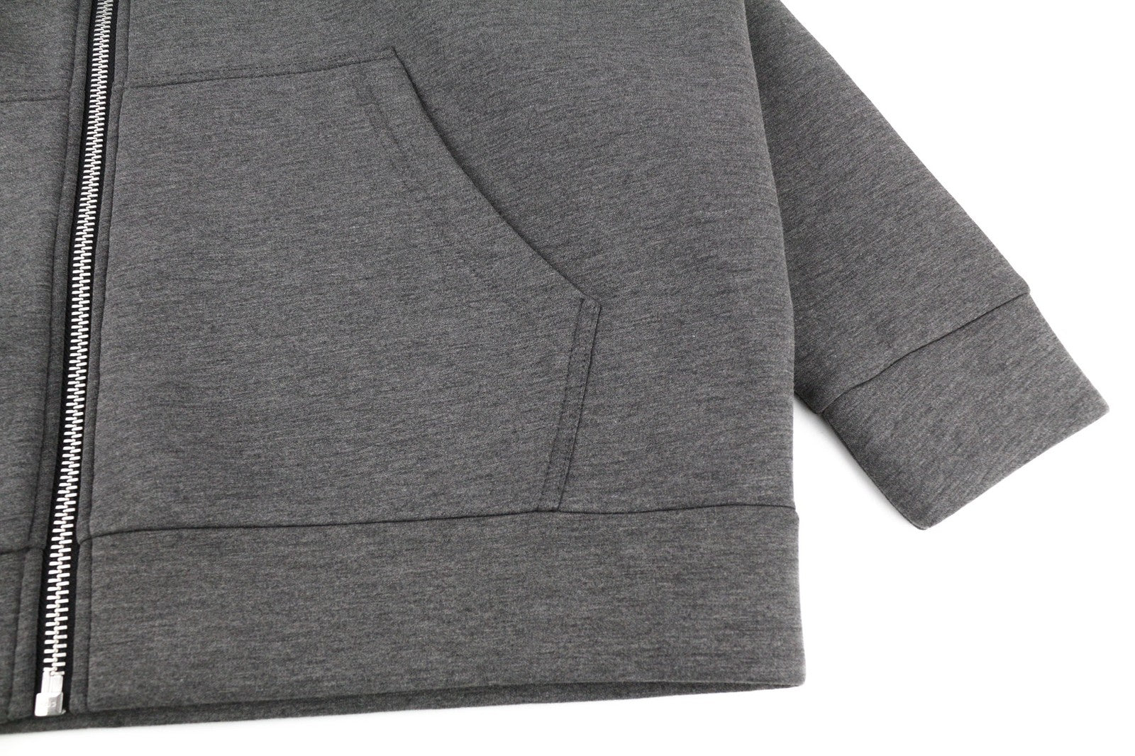 RICHMOND X Men's Felpa Zip Sweatshirt M Hoodie Grey Print Pockets Casual Wear