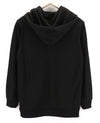 Black Polyester Sweatshirt