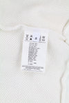 White Cotton Sweatshirt