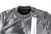Silver Polyester Sweatshirt