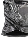 Silver Polyester Sweatshirt