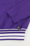 Purple Viscose Sweatshirt