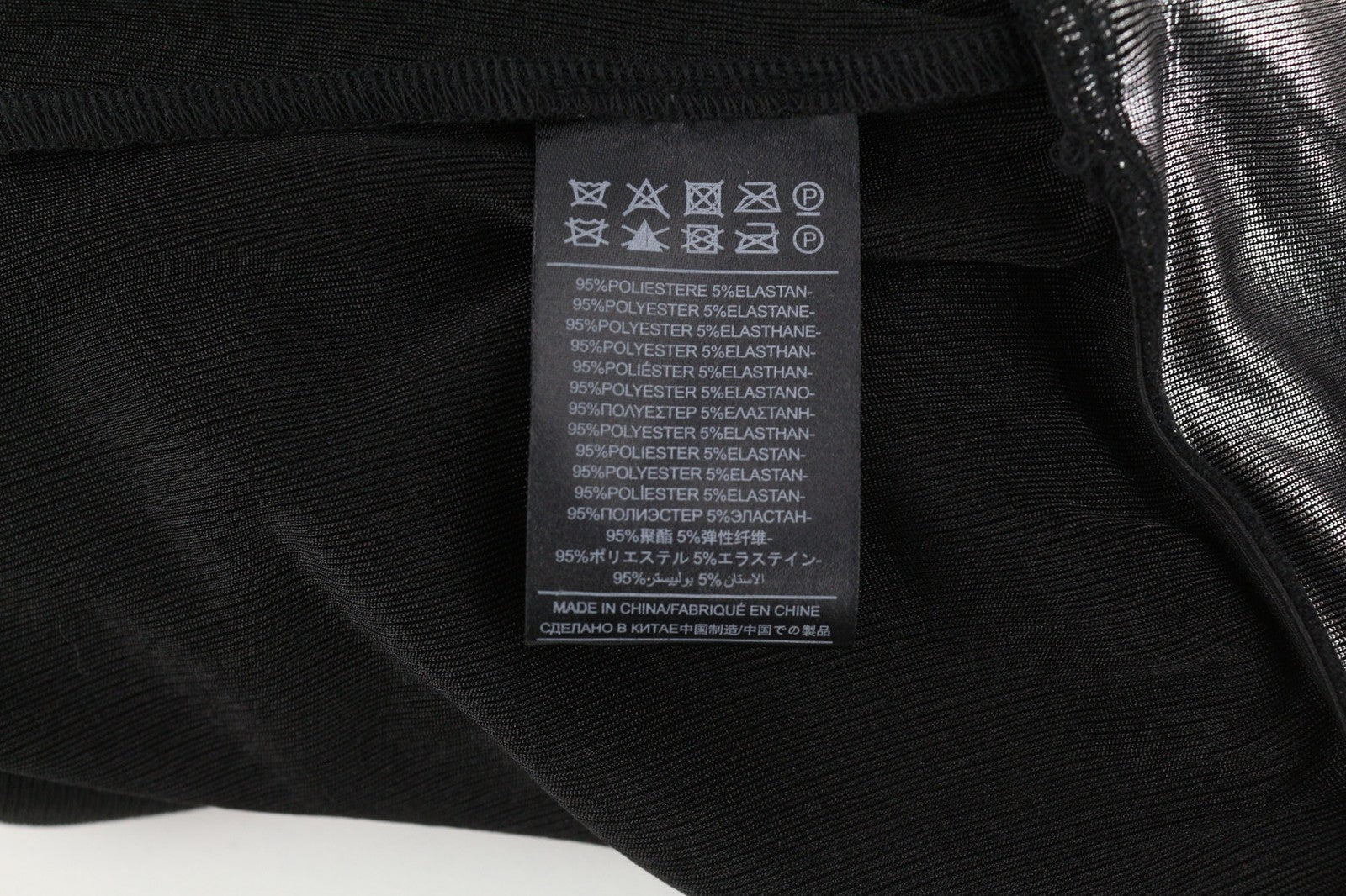 JOHN RICHMOND Women's Sweatshirt S Silver Shiny Round Neck Pullover Hoodie