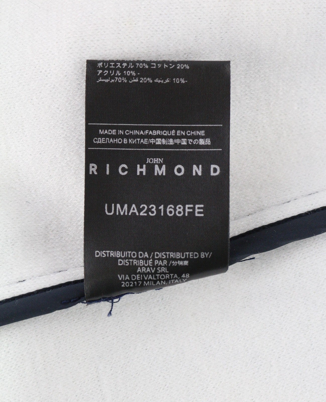 RICHMOND X Men's Sweatshirt M Hoodie Pullover Multicolour Logo Long Sleeve