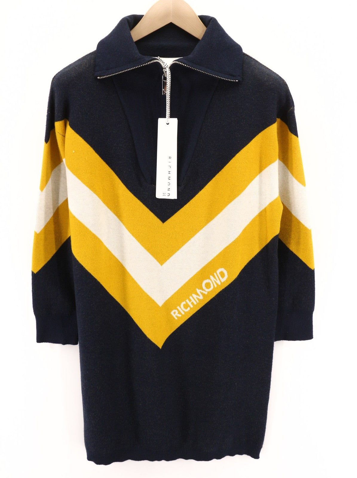 RICHMOND X Women's Dress S Knitted Multicolour Long Sleeve Unlined Pullover