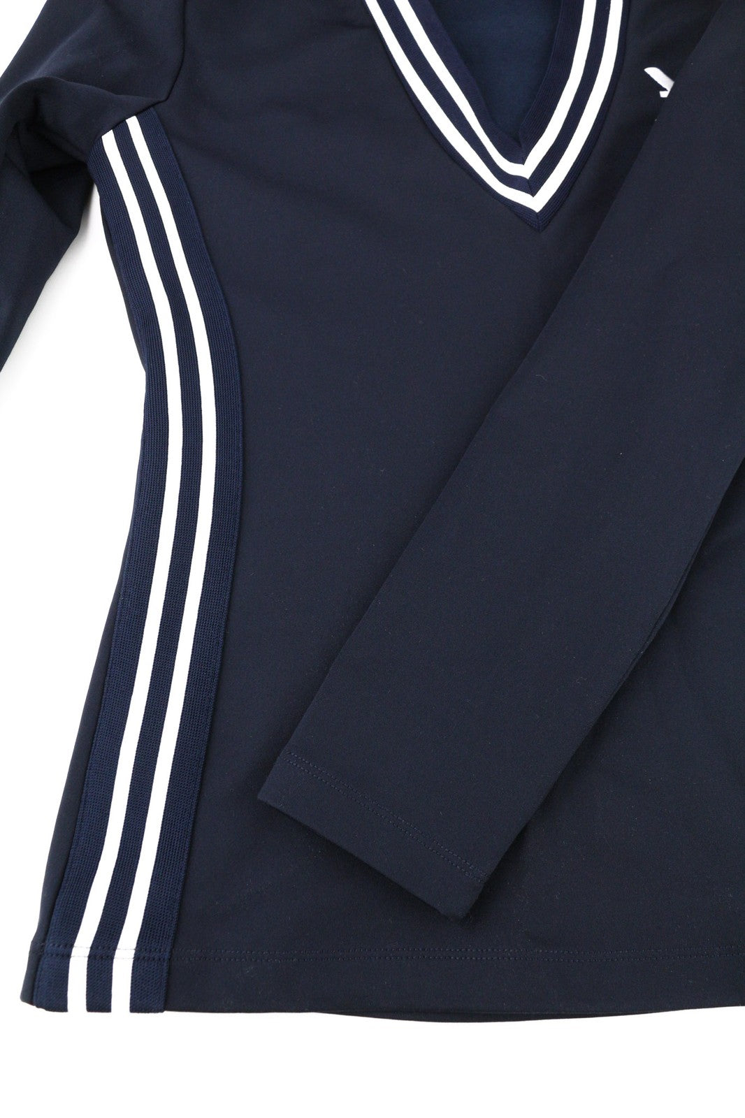 RICHMOND X Women's Jumper S Sapphire V-Neck Logo Pullover Long Sleeve Knit