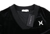 Black Polyester Sweatshirt
