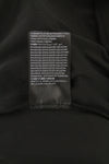 Black Polyester Sweatshirt