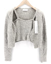 Grey Acrylic Jumper