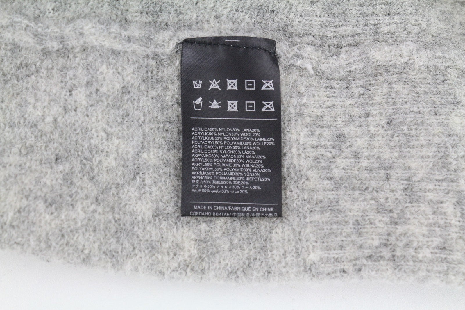 RICHMOND X Women's Jumper S Twinset Knit Button Stretch Wool Dark Melange