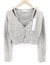 Grey Acrylic Jumper