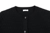 Black Viscose Cardigan