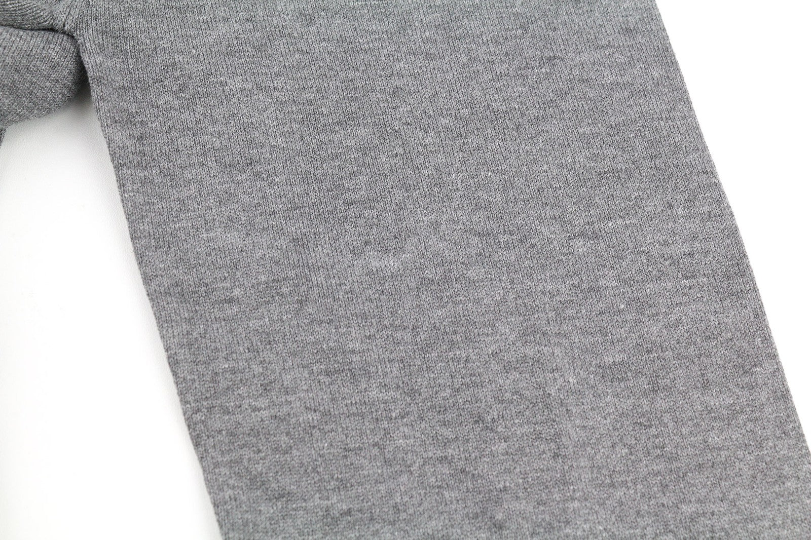 RICHMOND X Men's Jumper M Grey V-Neck Knit Pullover Logo Long Sleeve Casual