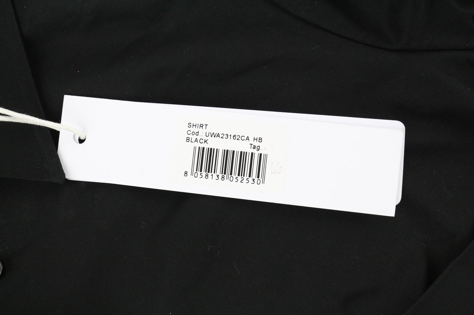 RICHMOND X Women's Shirt S Black Spread Collar Button-Up Long Sleeve Pockets