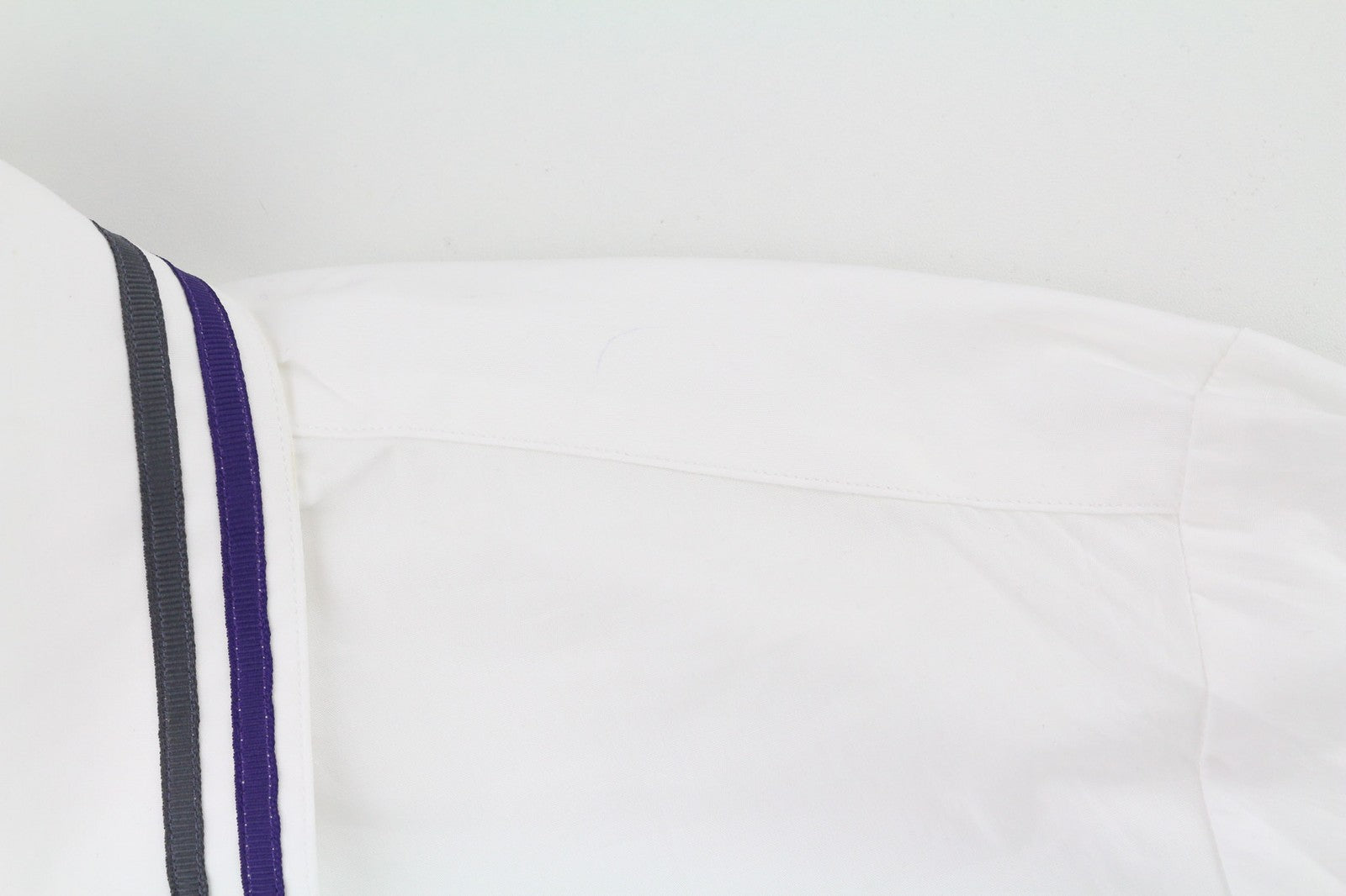 RICHMOND X Women's Shirt S White Oversized Logo Button-Up Spread Collar Light