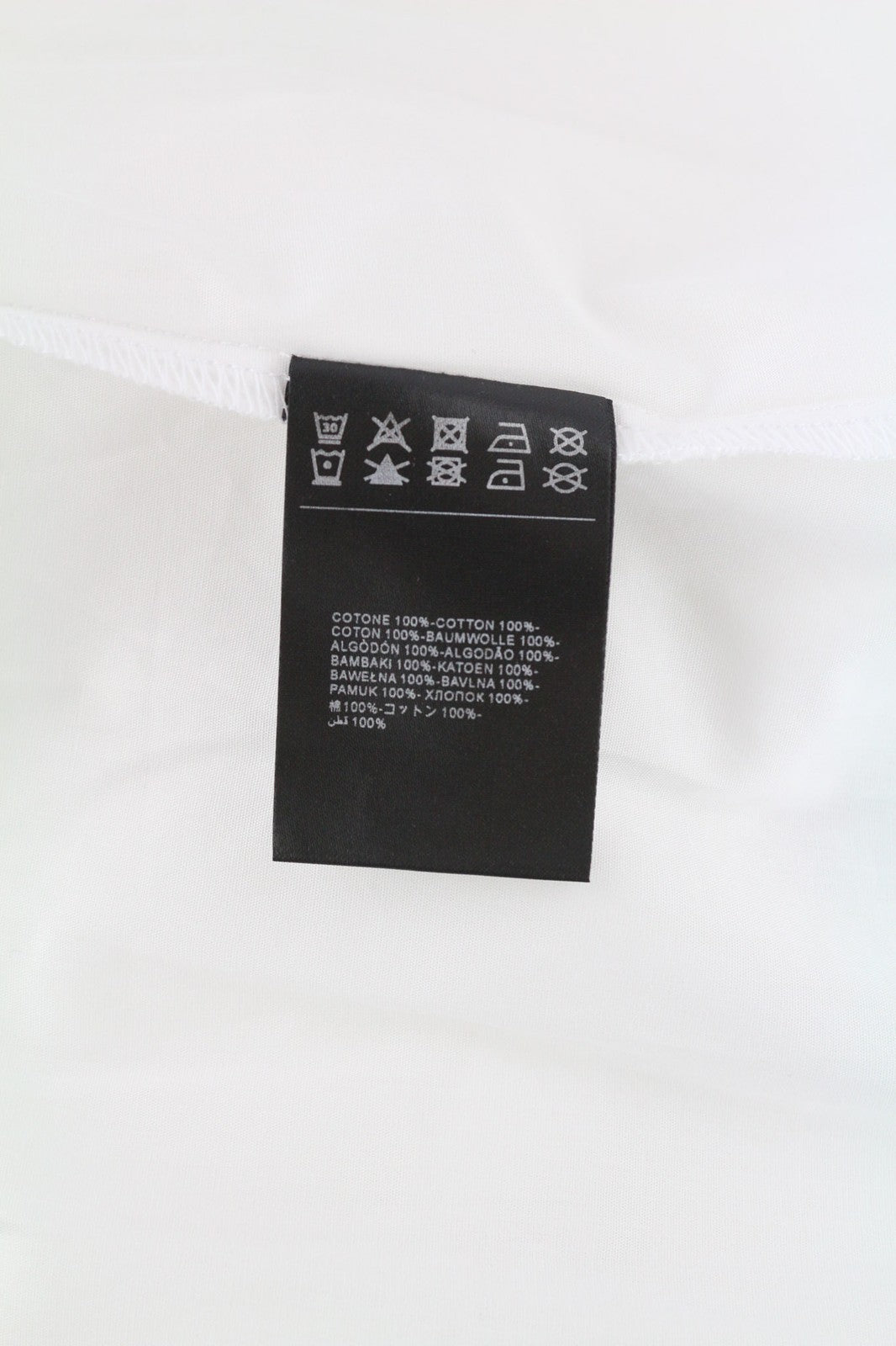 RICHMOND X Women's Shirt S White Oversized Logo Button-Up Spread Collar Light