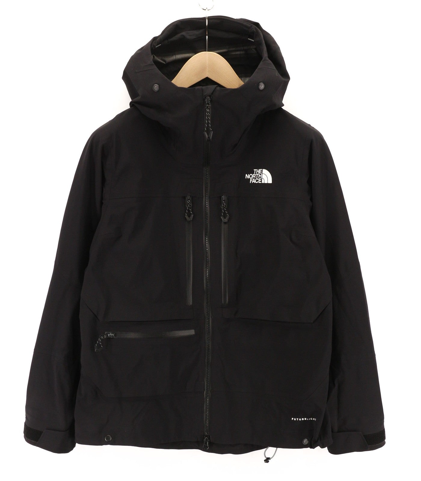 THE NORTH FACE Women's Summit L5 Futurelight Jacket M Black Hooded Seam Taped