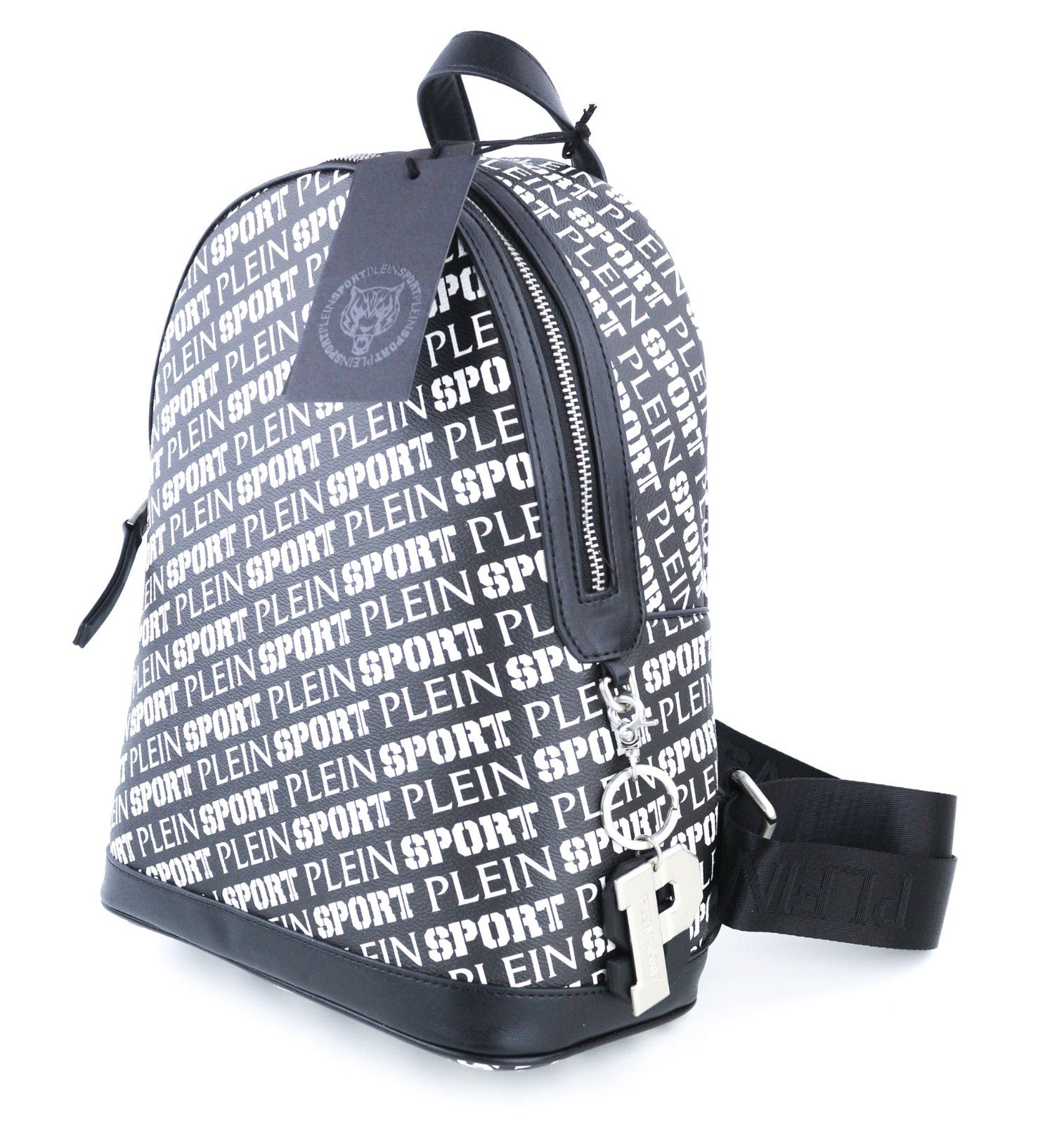 PHILIPP PLEIN Women's Backpack One Size Red Hill Metal Charm Double Handle Bag