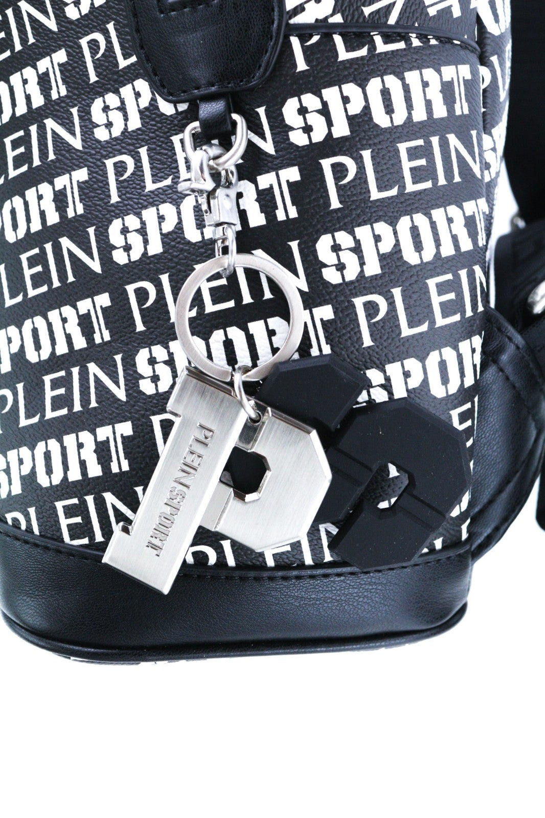 PHILIPP PLEIN Women's Backpack One Size Red Hill Metal Charm Double Handle Bag