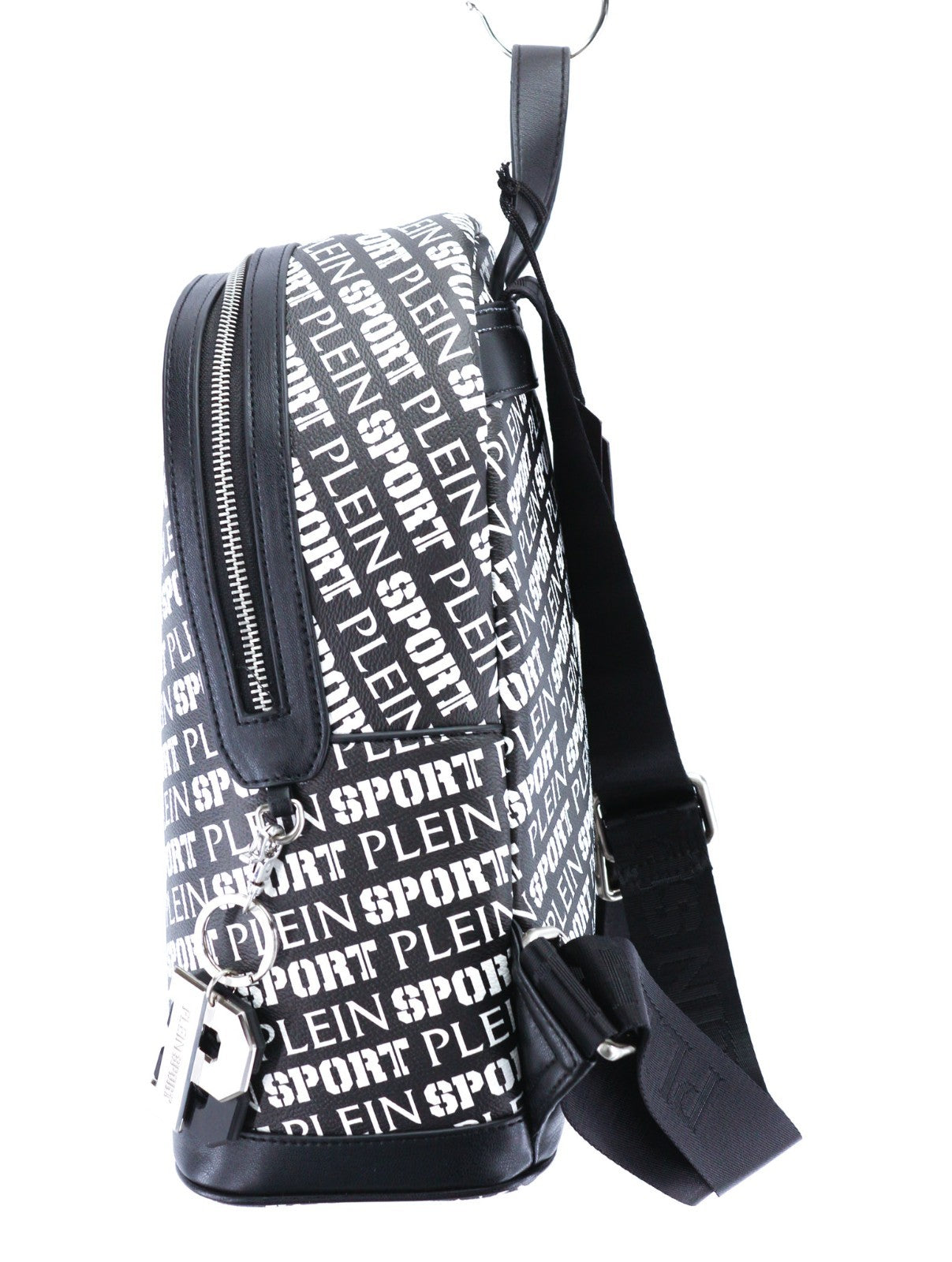 PHILIPP PLEIN Women's Backpack One Size Red Hill Metal Charm Double Handle Bag