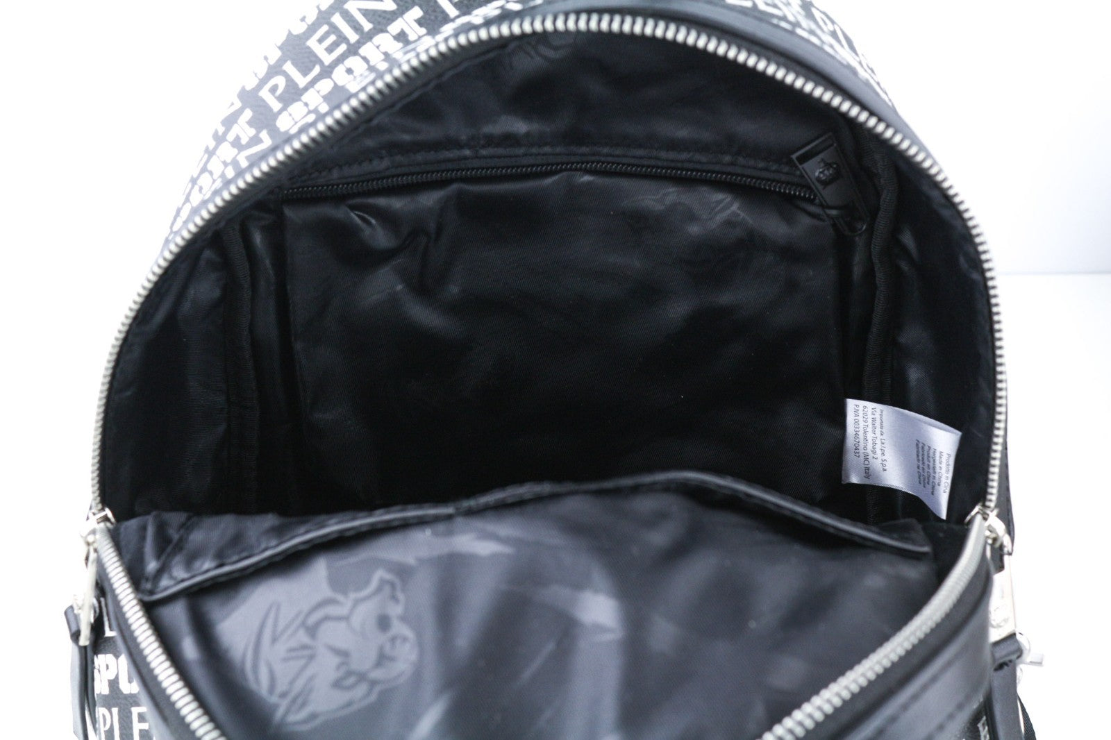 PHILIPP PLEIN Women's Backpack One Size Red Hill Metal Charm Double Handle Bag