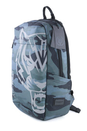 PHILIPP PLEIN Men's Backpack One Size Philadelphia Camo Print Large Zip Lined