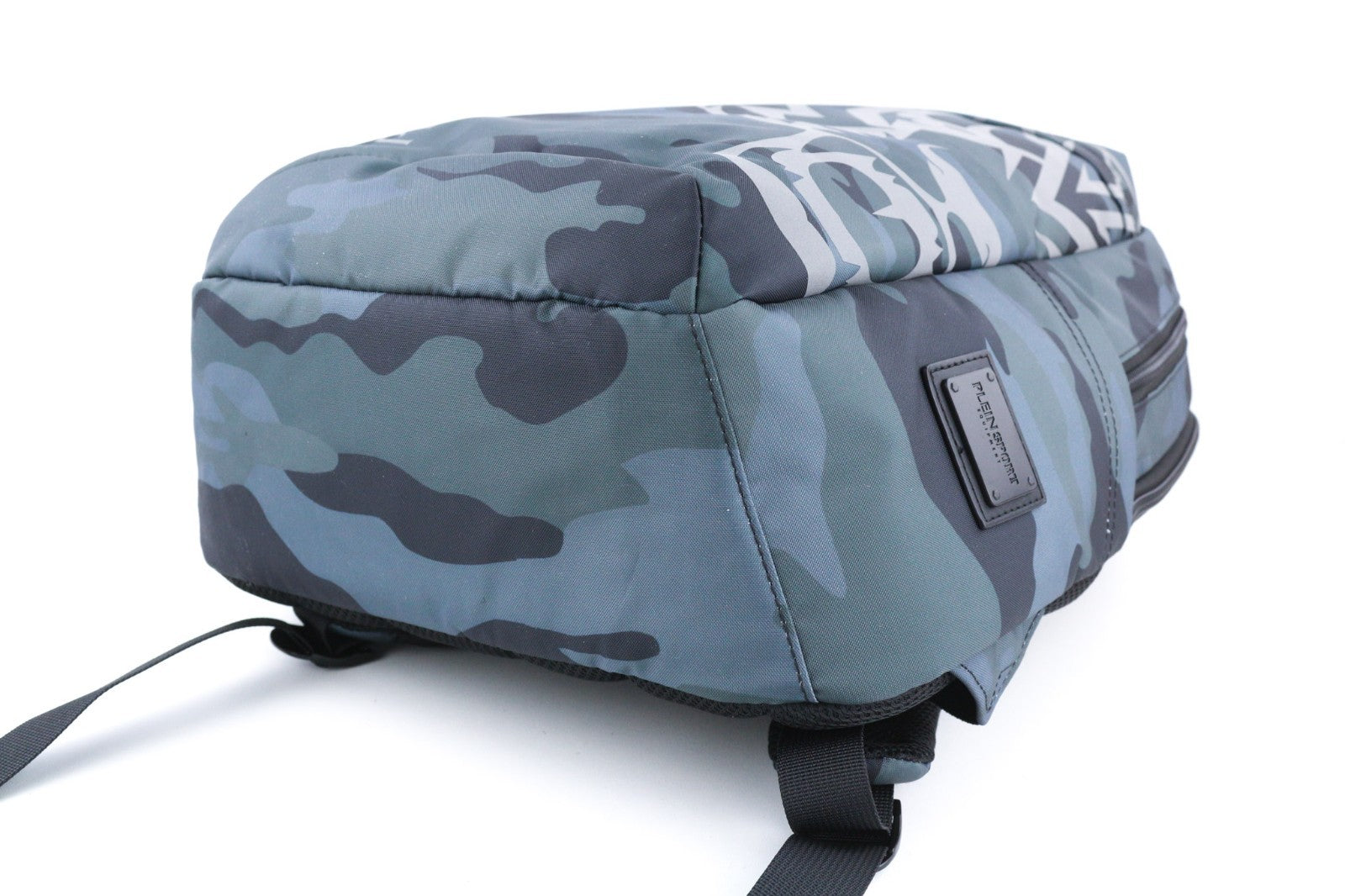 PHILIPP PLEIN Men's Backpack One Size Philadelphia Camo Print Large Zip Lined