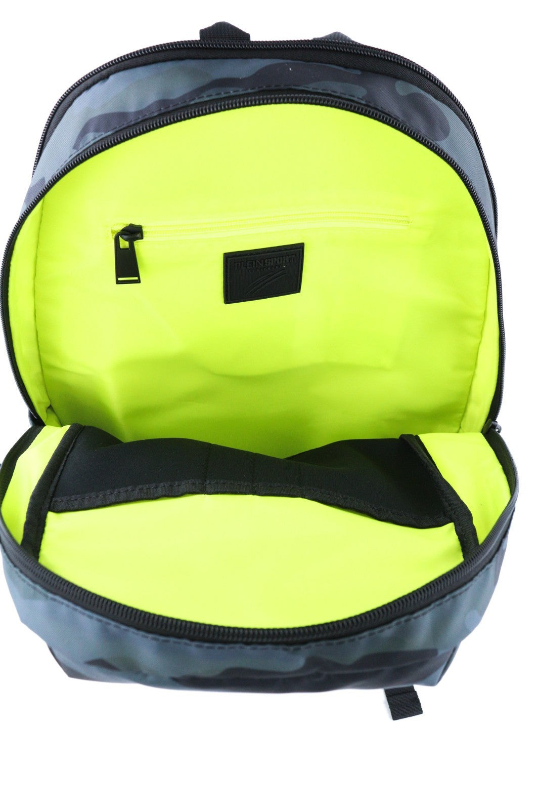 PHILIPP PLEIN Men's Backpack One Size Philadelphia Camo Print Large Zip Lined