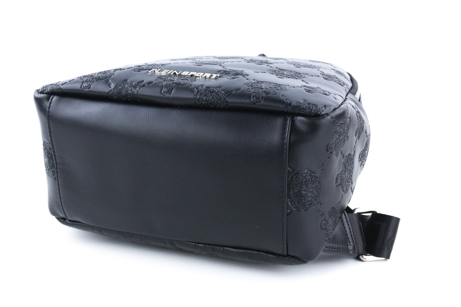 PHILIPP PLEIN Women's Backpack One Size Lindsey Black Lined Pocket Twin Handle