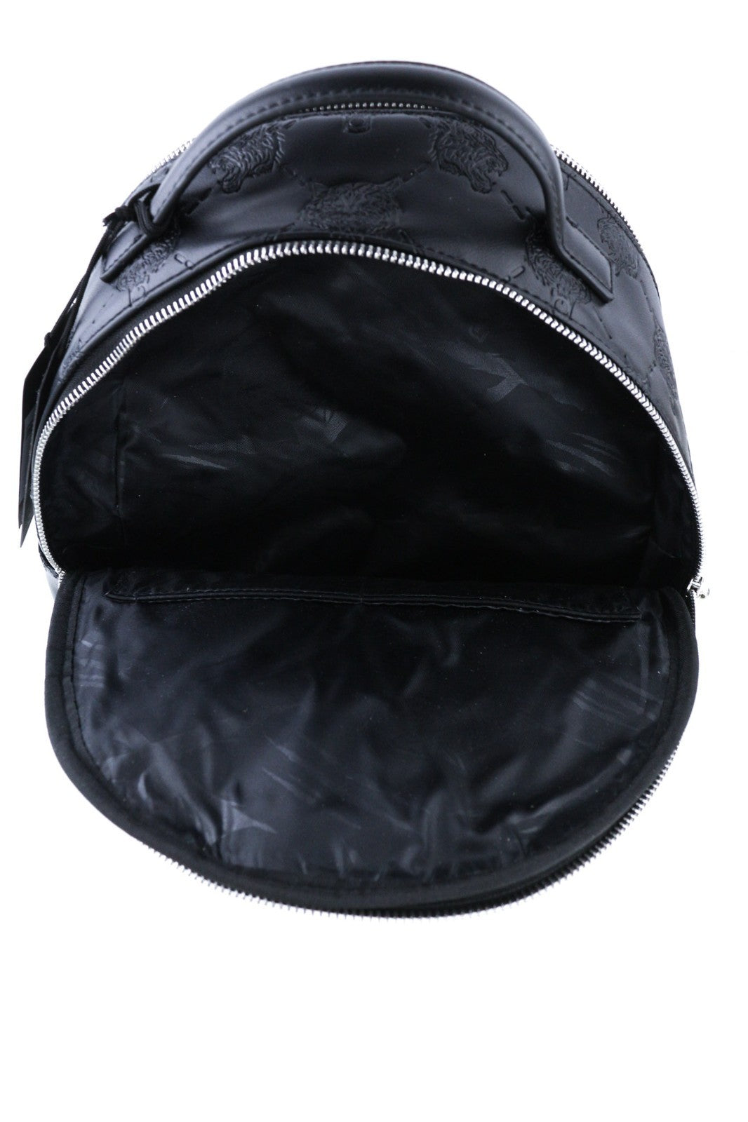 PHILIPP PLEIN Women's Backpack One Size Lindsey Black Lined Pocket Twin Handle
