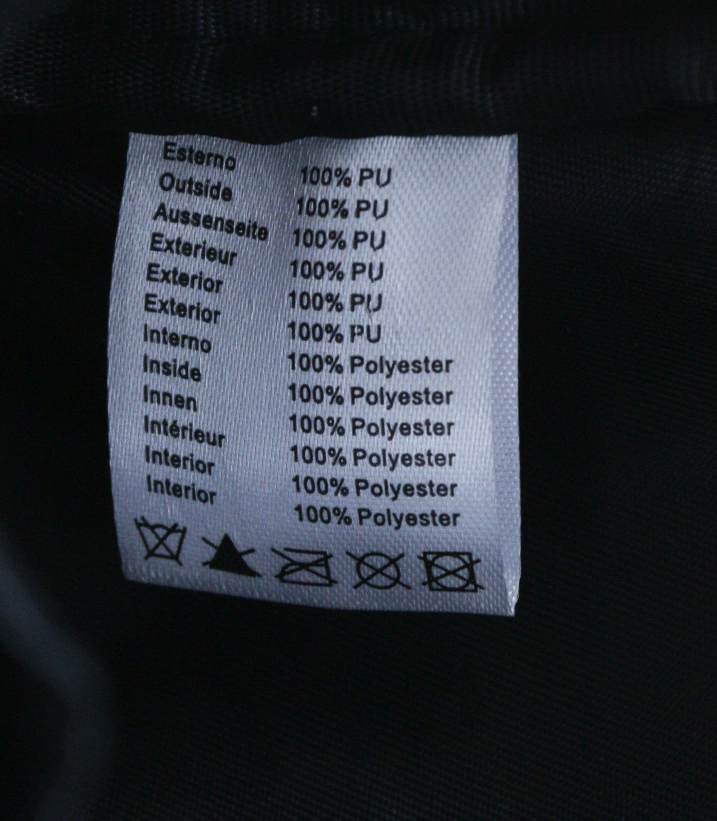 PHILIPP PLEIN Women's Backpack One Size Tess Black Lined Twin Handle Zip Pocket