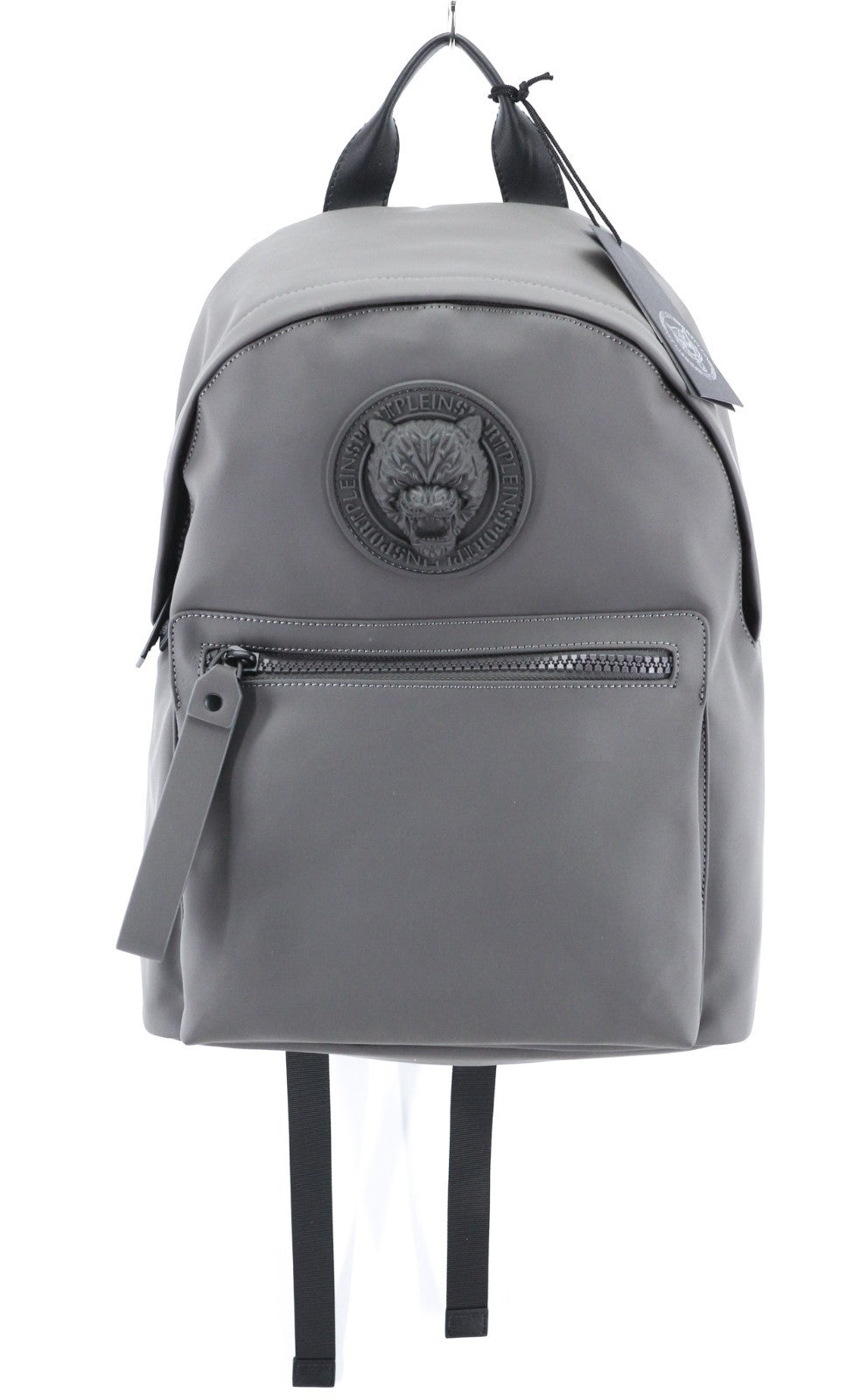 PHILIPP PLEIN Women's Backpack One Size Boston Grey Lined Double Adjustable Bag