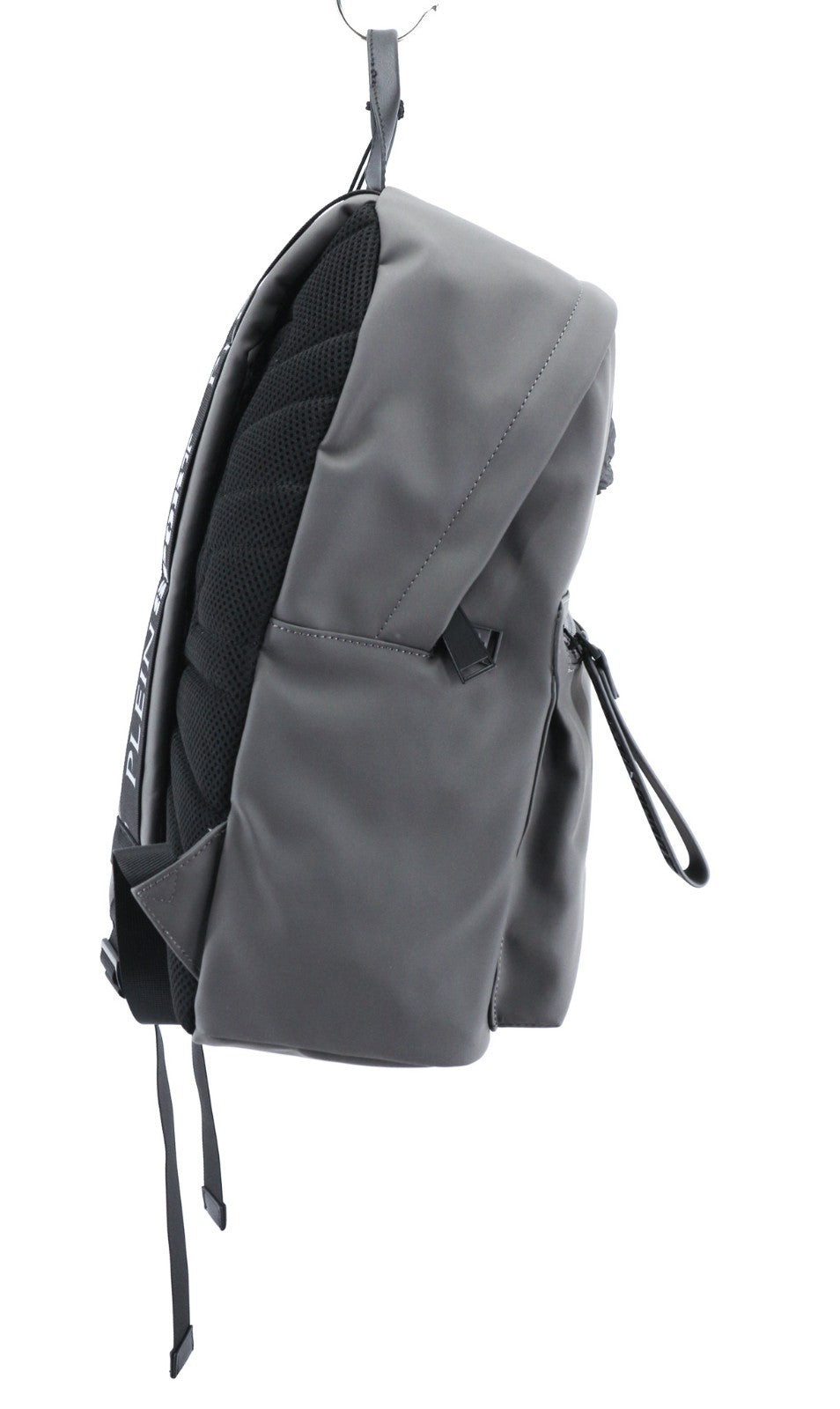 PHILIPP PLEIN Women's Backpack One Size Boston Grey Lined Double Adjustable Bag