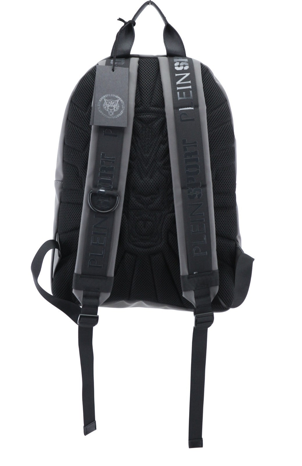 PHILIPP PLEIN Women's Backpack One Size Boston Grey Lined Double Adjustable Bag