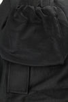 Black Polyester Sweatshirt