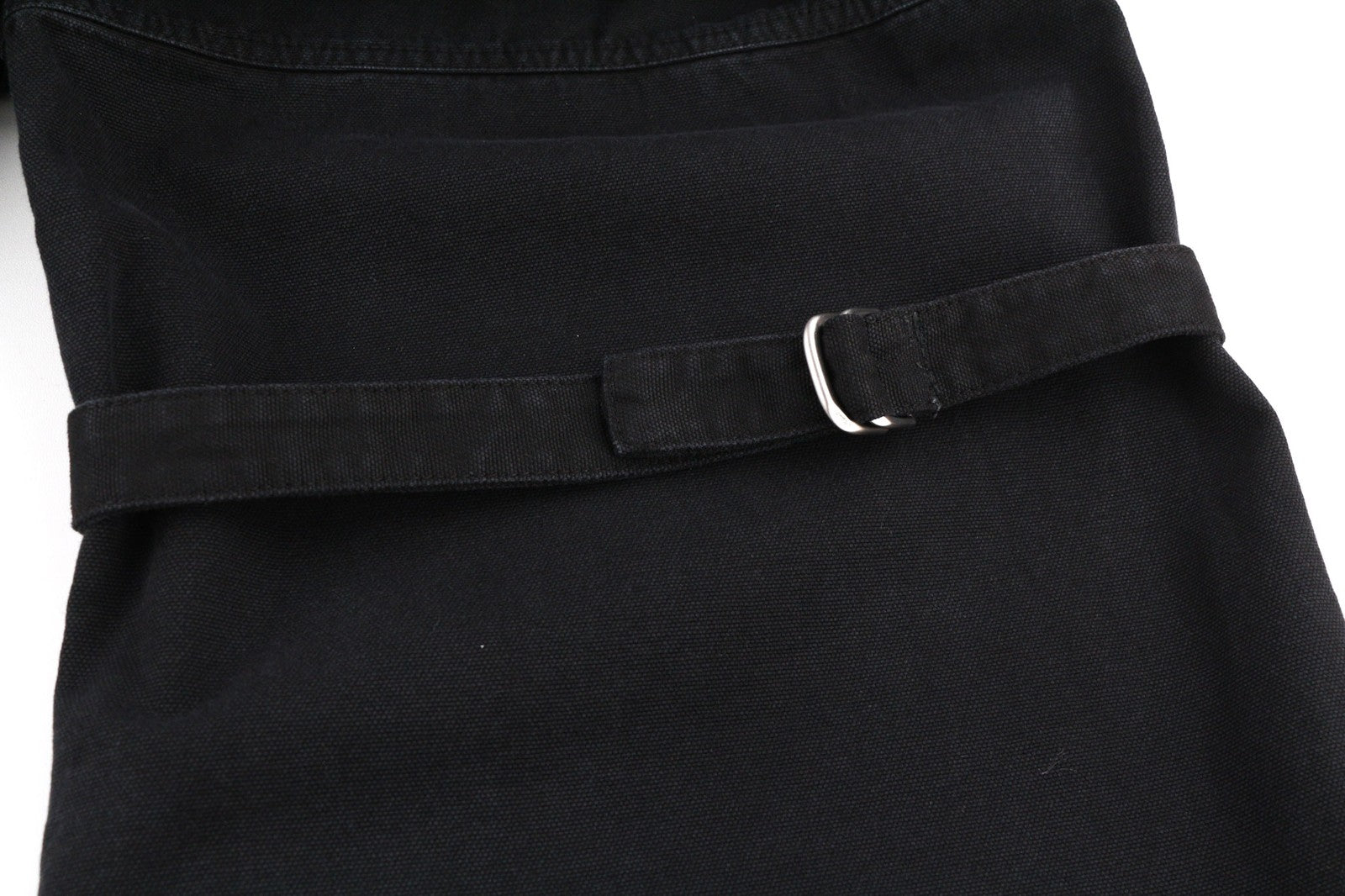 OFF-WHITE Men's Trousers W34 Cargo Fit Pure Cotton Black Button Fly Dyed RRP799