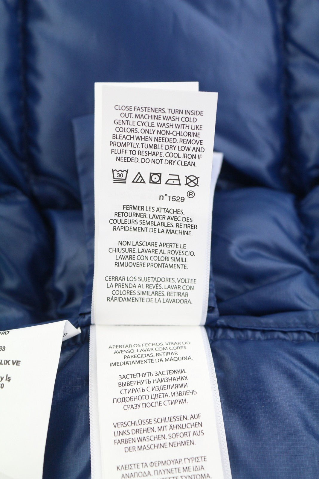 RLX RALPH LAUREN Dalston Men Jacket L Blue Pertex Quantum Down Filled RRP460