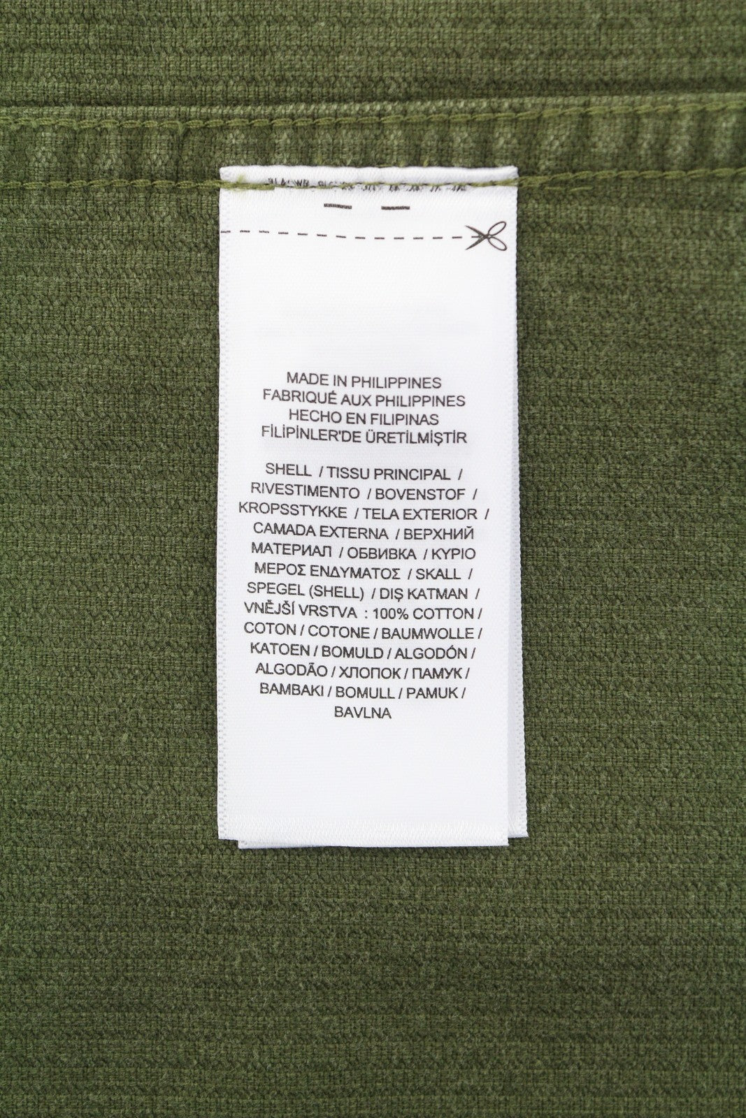 RALPH LAUREN Men Shirt M Green Corduroy Button-Up Patch Pockets Logo Overshirt