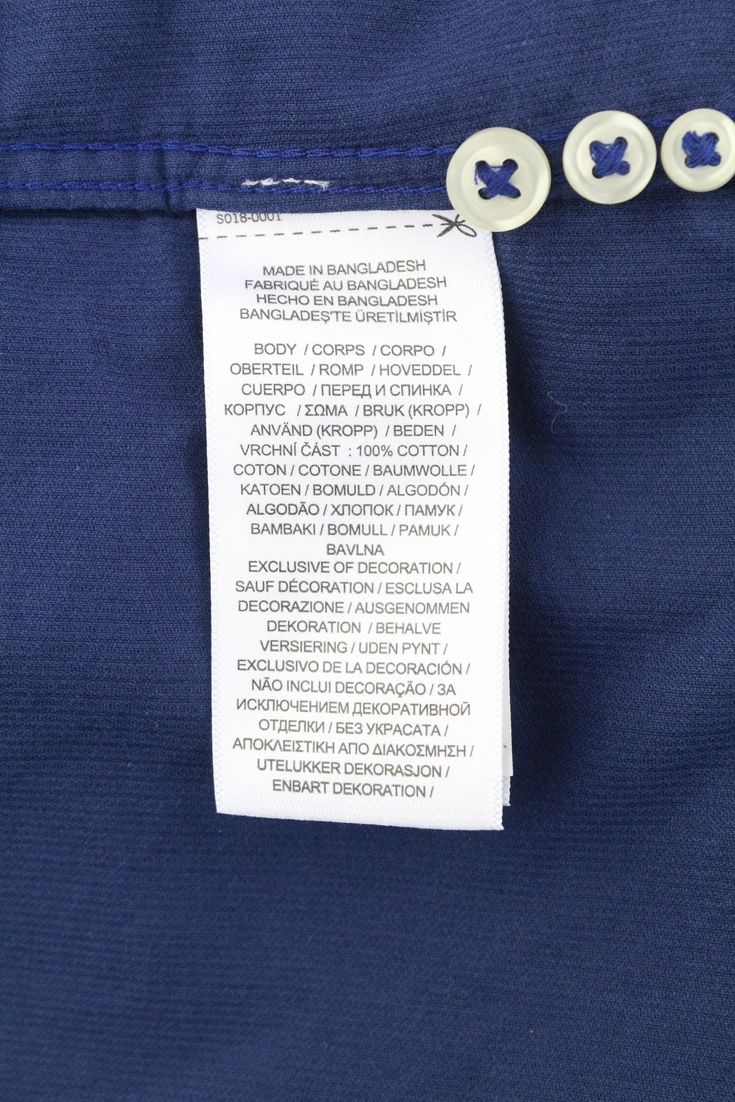 RALPH LAUREN Men Shirt L Blue Corduroy Custom Fit Button Down Neck Logo RRP169