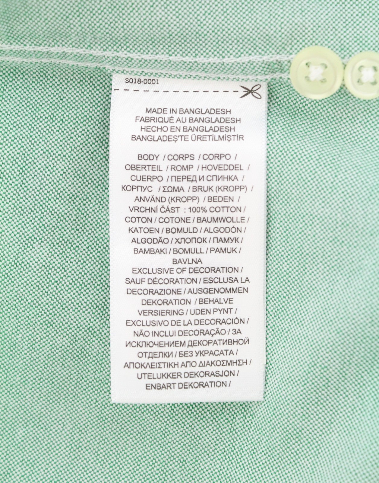 RALPH LAUREN Men Shirt L Green Button-Down Neck Custom Fit Logo Casual RRP169